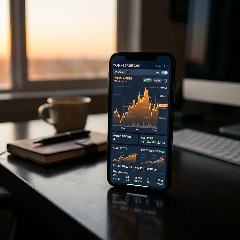 ryalzoranzo AI crypto trading platform mobile terminal